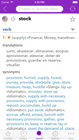 Game screenshot Spanish Business Dictionary hack