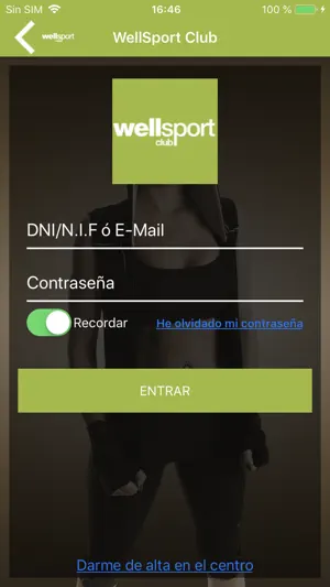 Wellsport Club screenshot 2