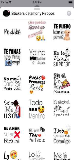 Stickers Amor y Piropos Frases(圖3)-速報App