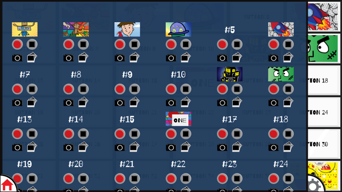 Communication Buttons Expanded