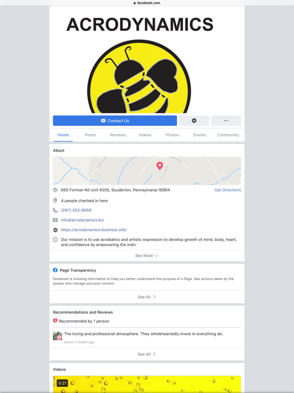 AcroDynamics iPad screenshot 7 - Sports app