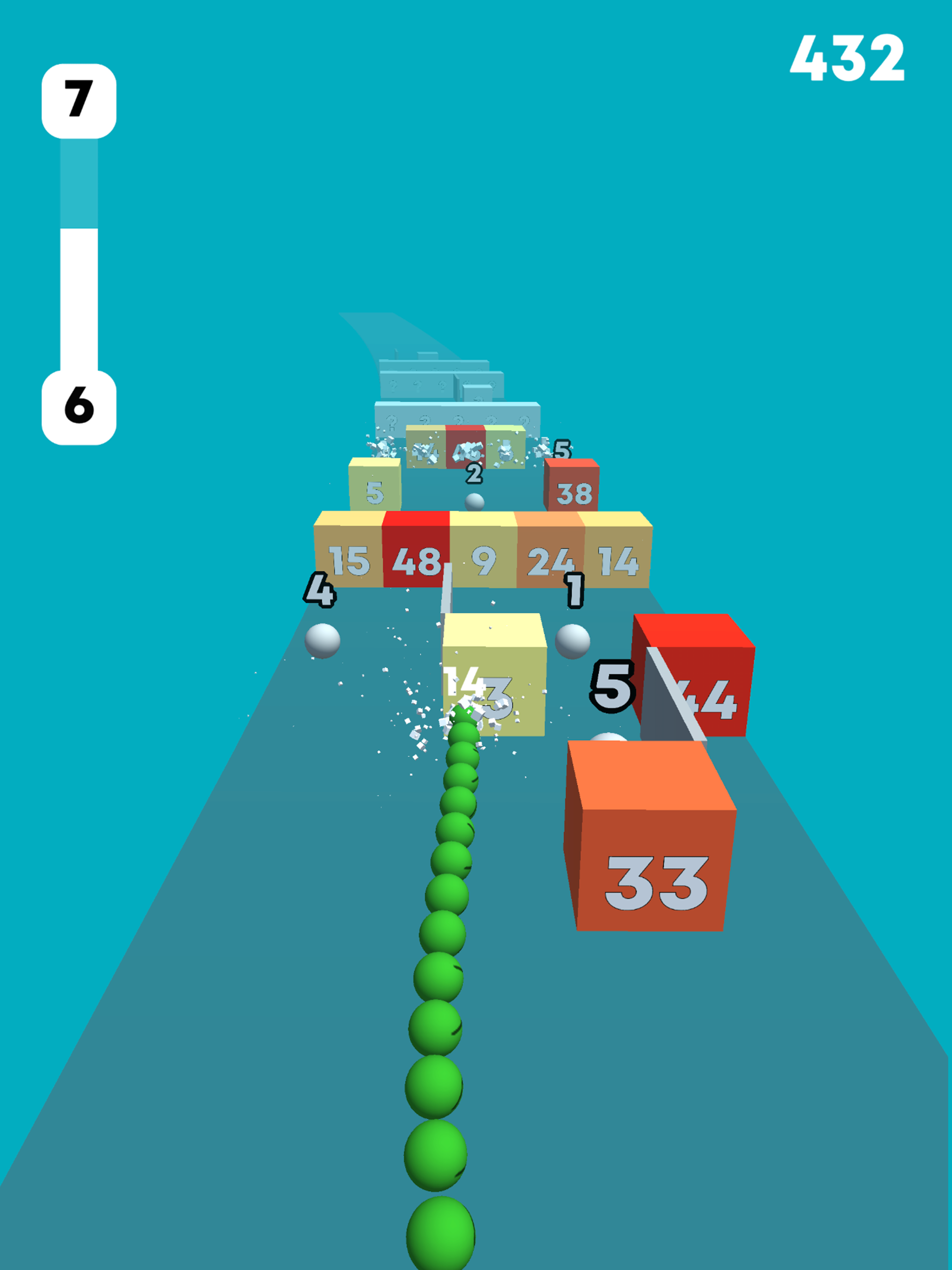 Snake VS Block 3D