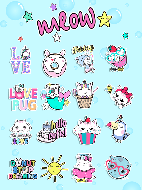 Screenshot #5 pour Meowgical: Animated Stickers