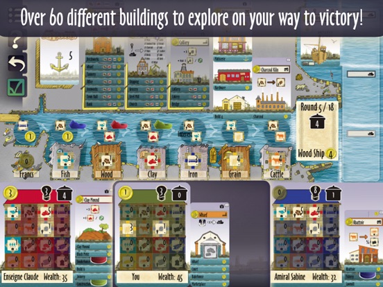 Le Havre (The Harbor) iPad app afbeelding 2