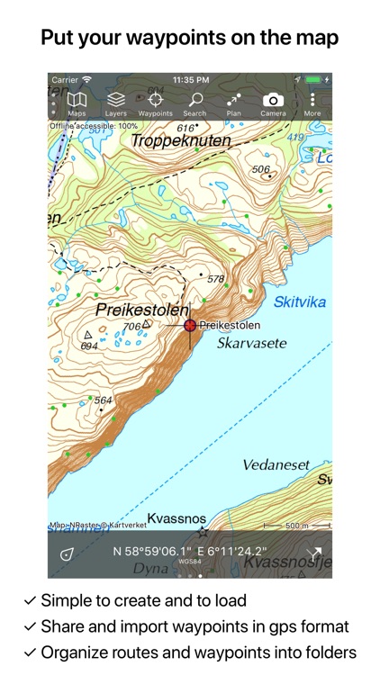 Topo GPS Norway screenshot-5