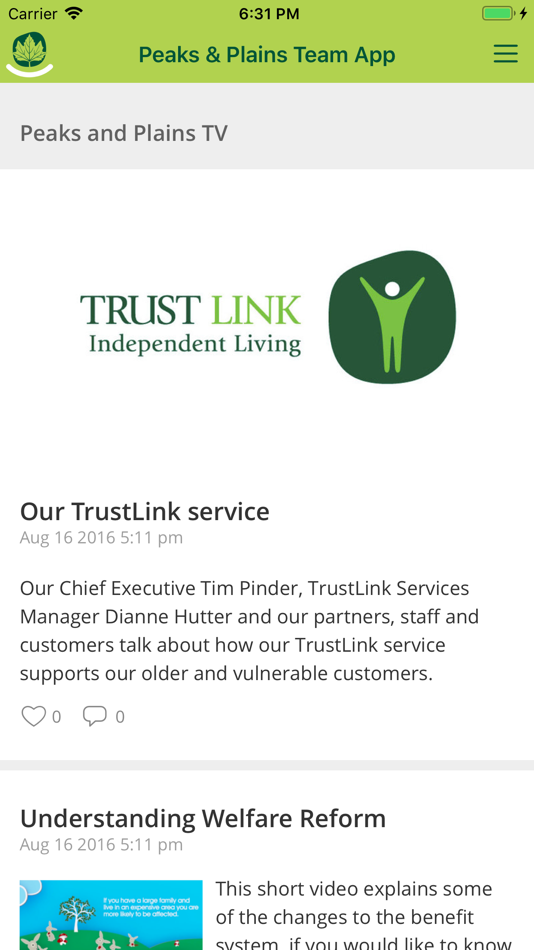 #1. P&P Team (iOS) 由: CHESHIRE PEAKS & PLAINS HOUSING TRUST LIMITED