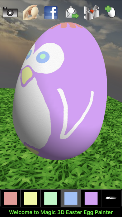 Magic 3D Easter Egg Painter Screenshot