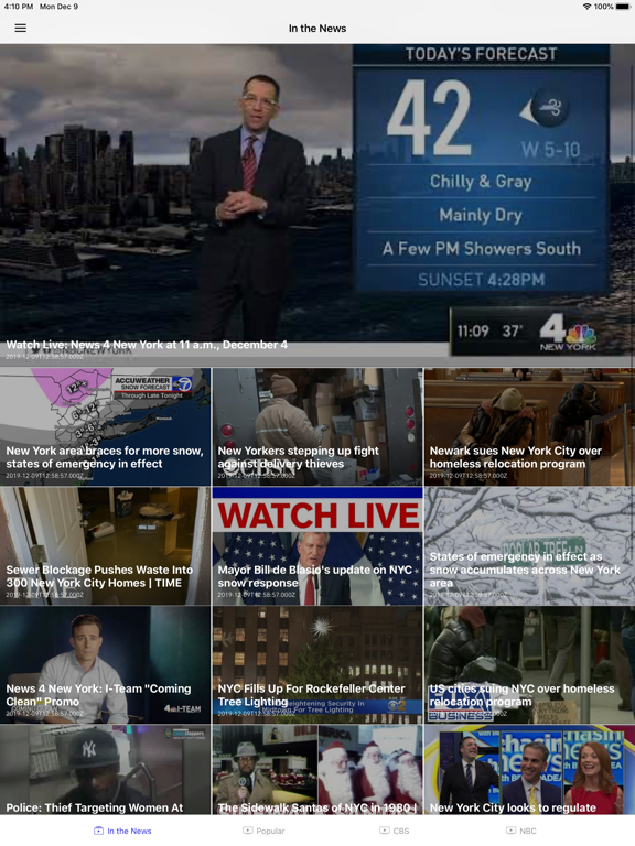 New York Local News & Sports iPad screenshot 7 - News app