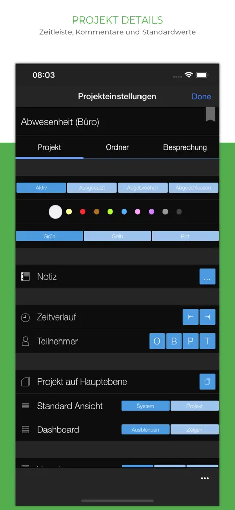 Taskfabric Cloud Projects