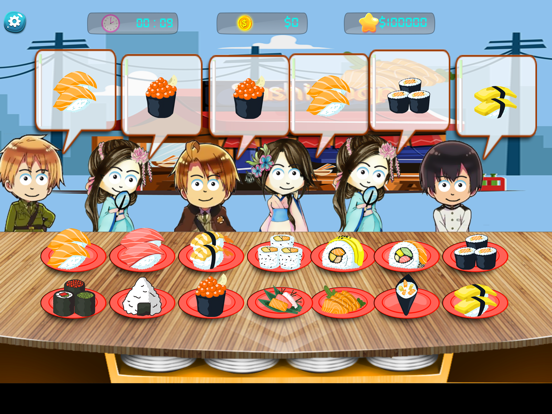 Sushi Maker : Chef Street Food iPad screenshot