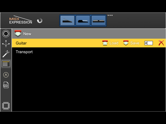 MIDI Expression Control iPad screenshot 4 - Music app