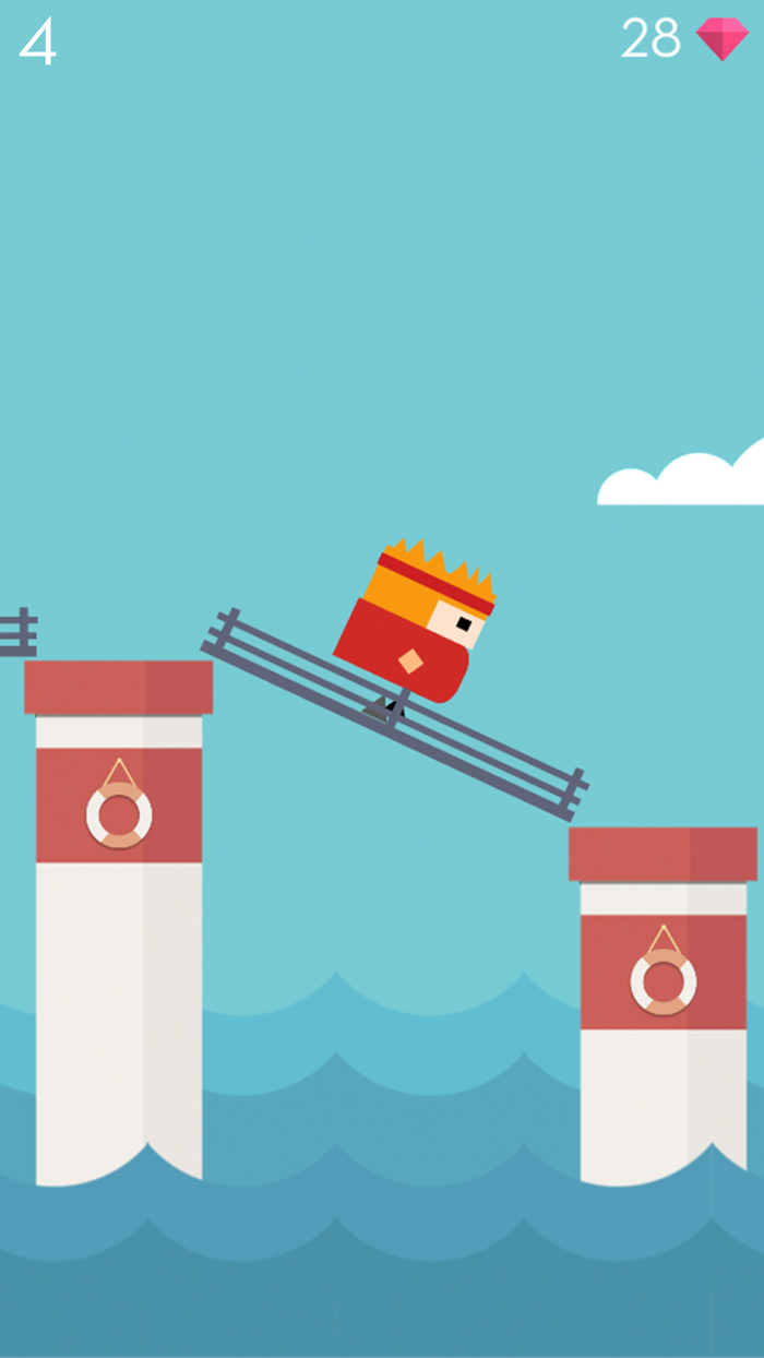 Bridge Cross-Risky River Path