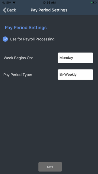 TimePilot Extreme Blue II iPhone screenshot 7 - Business app