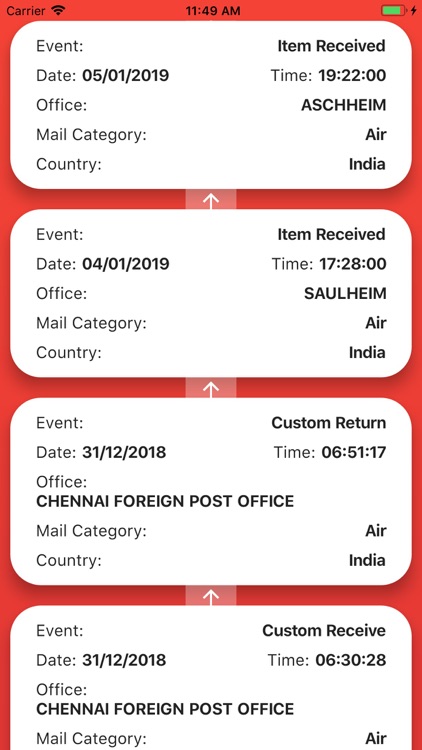 Speed Post Tracking PostMaster