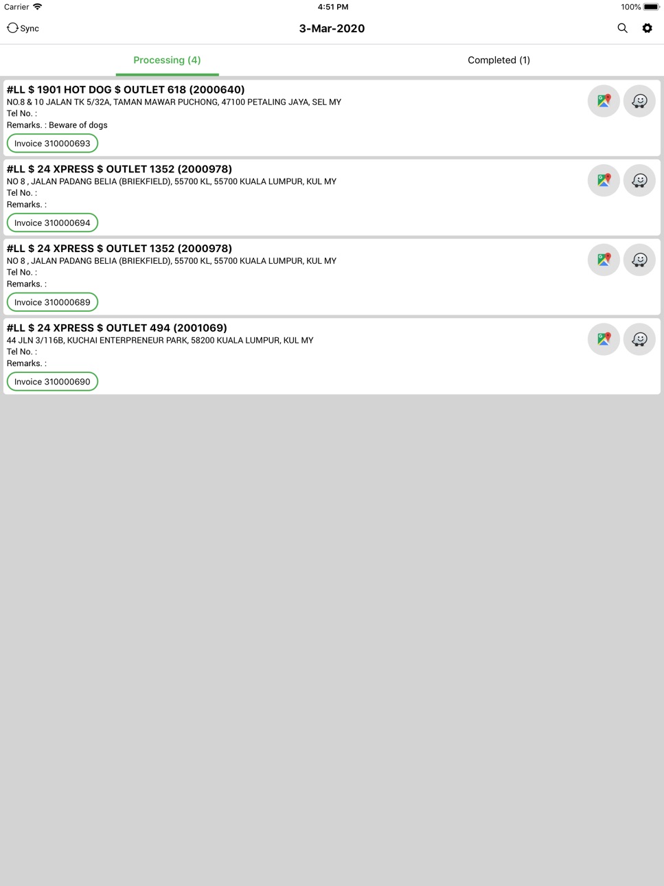 iPad screenshot