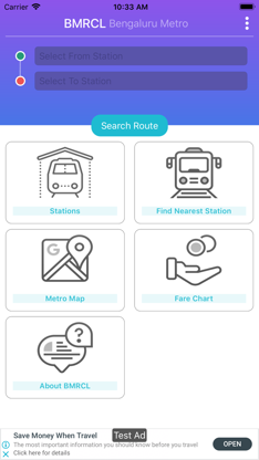 BMRCL Bengaluru Metro screenshot 2