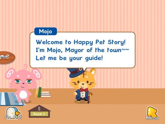 Happy Pet Story: Virtual Pet iPad app afbeelding 3