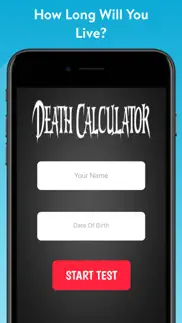 when will i die? - calculator iphone screenshot 1