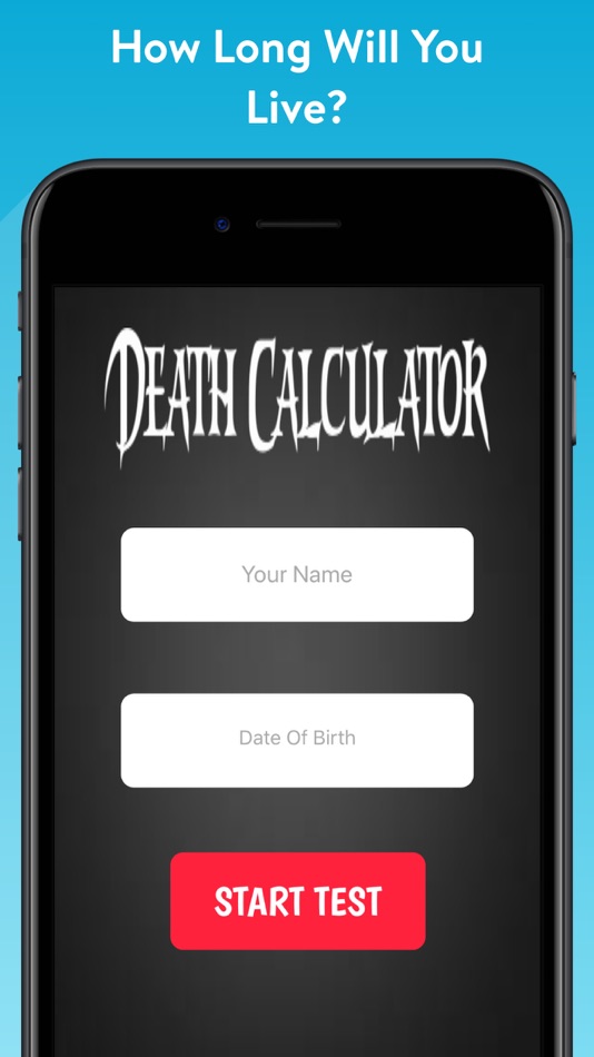 #1. When Will I Die? - Calculator (iOS) Podle: DH3 Games