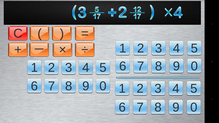 Fraction Calculator & progress