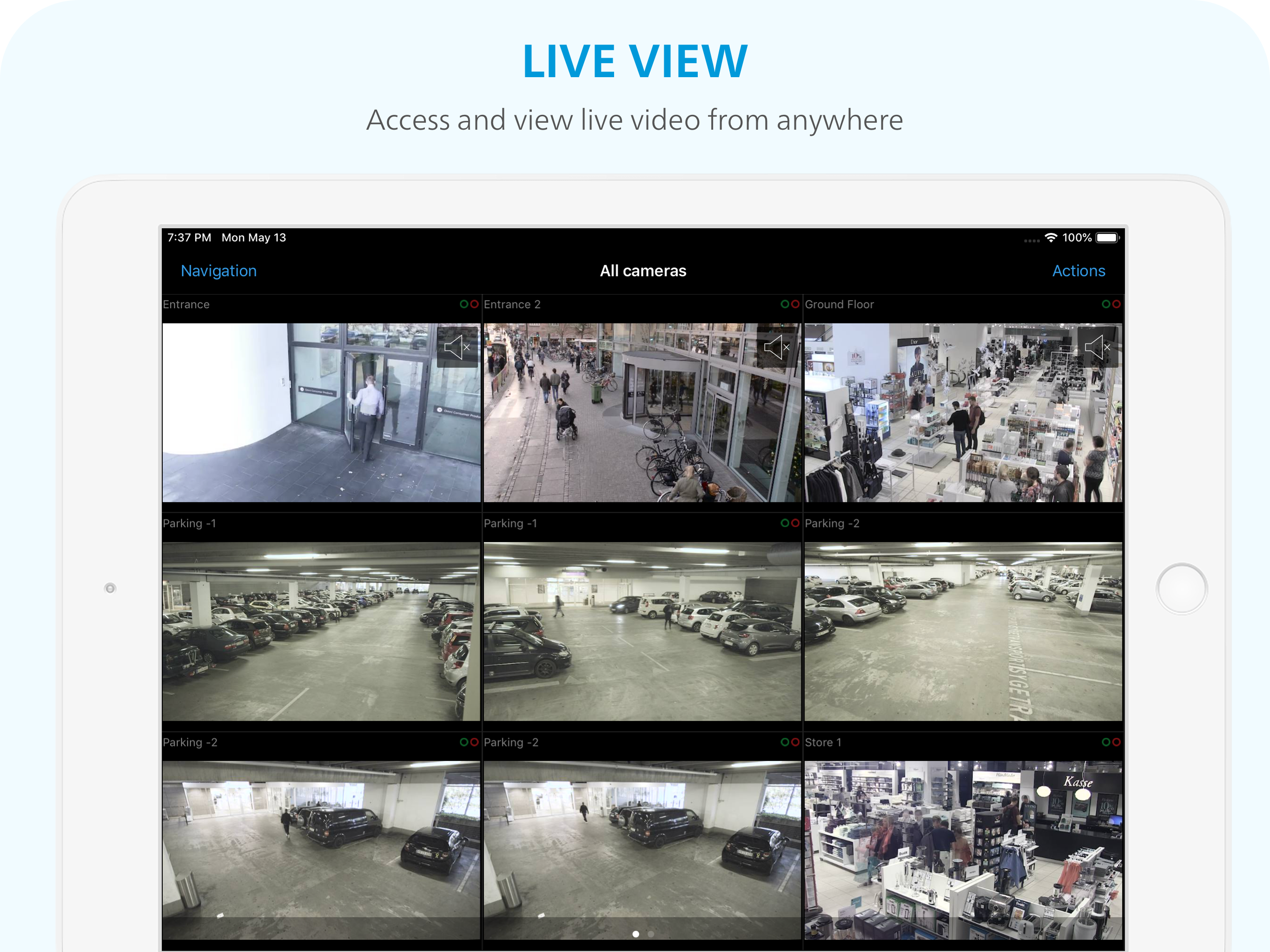 XProtect® Mobile Express & Pro screenshot 5