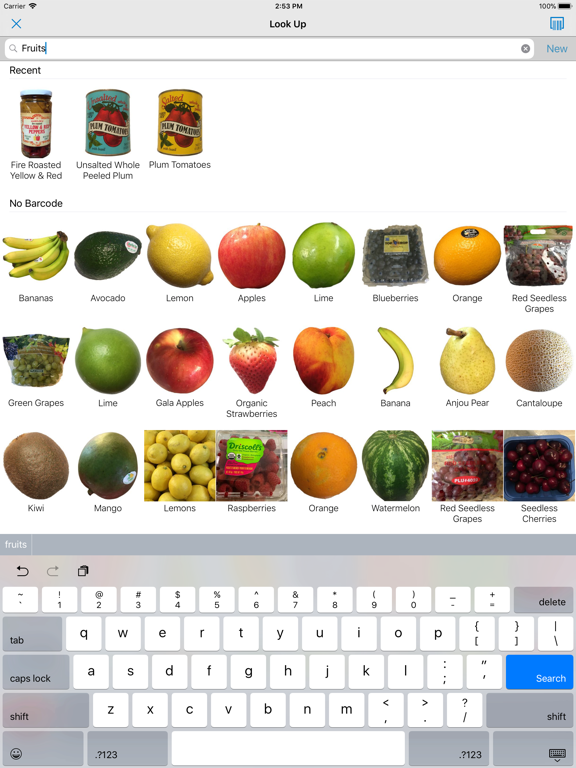 Pantry Check - Grocery List iPad screenshot 3 - Shopping app