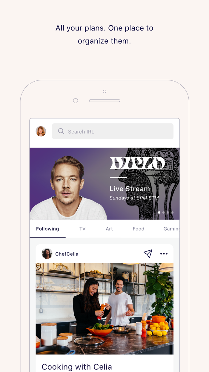 IRL - Social Calendar