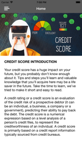 Credit Score & Repair Guide screenshot