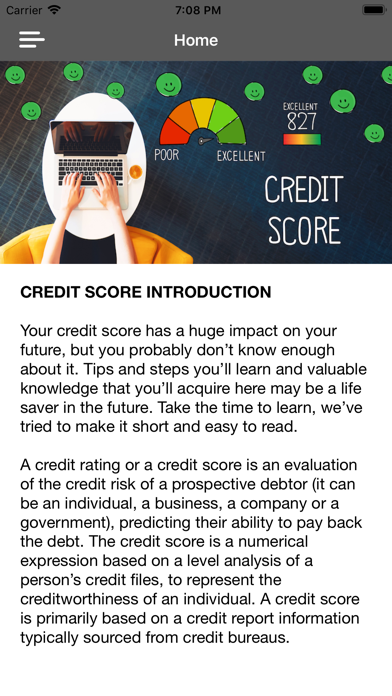 Screenshot #3 pour Credit Score & Repair Guide