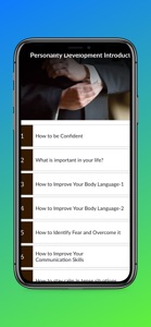 Personality Development Guide screenshot #2 for iPhone