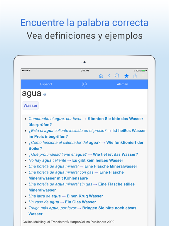 Screenshot #6 pour Diccionario Español–Alemán