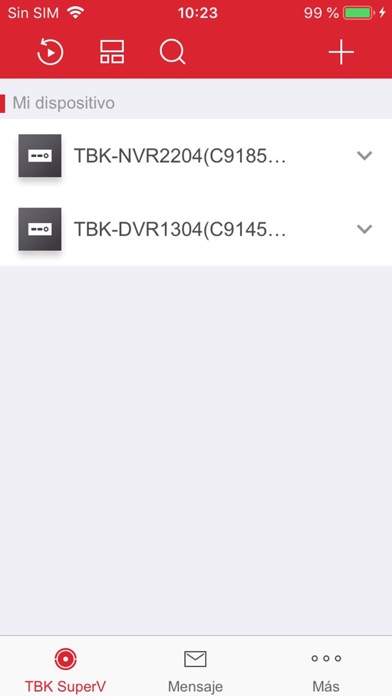 Screenshot #1 pour TBK SuperV