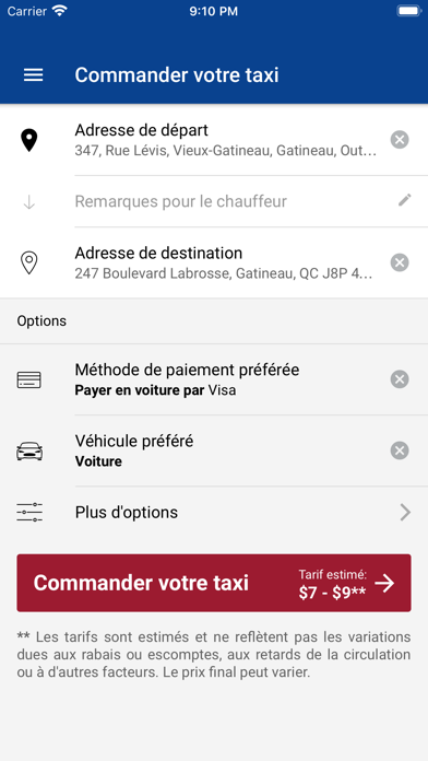 Screenshot #2 pour Taxi Loyal