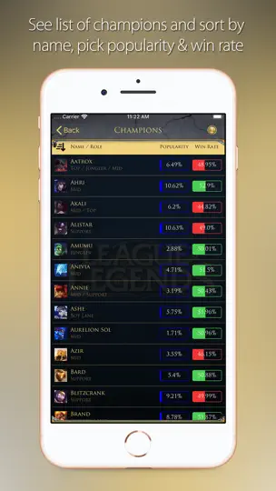 TFT LCS For League Of Legends iPhone Ekran Görüntüsü 9