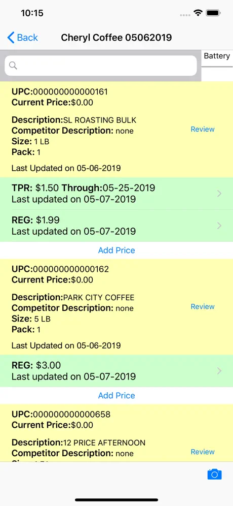 BRdata Competitor Price Track