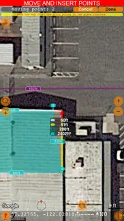 planimeter 55. measure on map. iphone screenshot 2