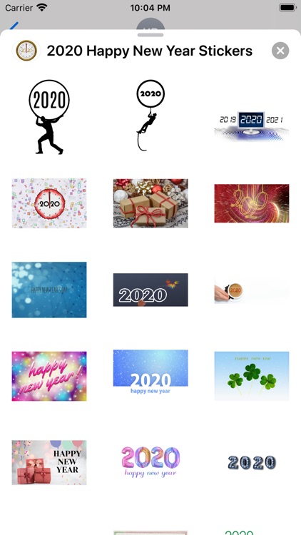 2020 Happy New Year Stickers screenshot-6