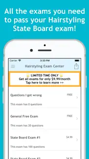 hairstylist exam center iphone screenshot 4