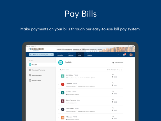 Screenshot #6 pour Consumers Credit Union - MI&IN