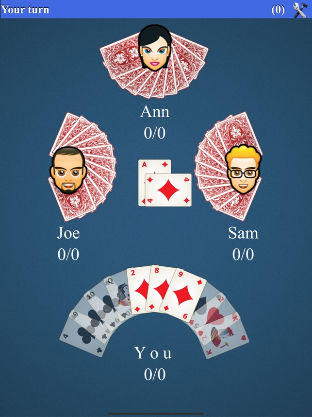 ‎Hearts Card Game*