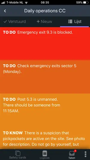 Safesight App screenshot 2