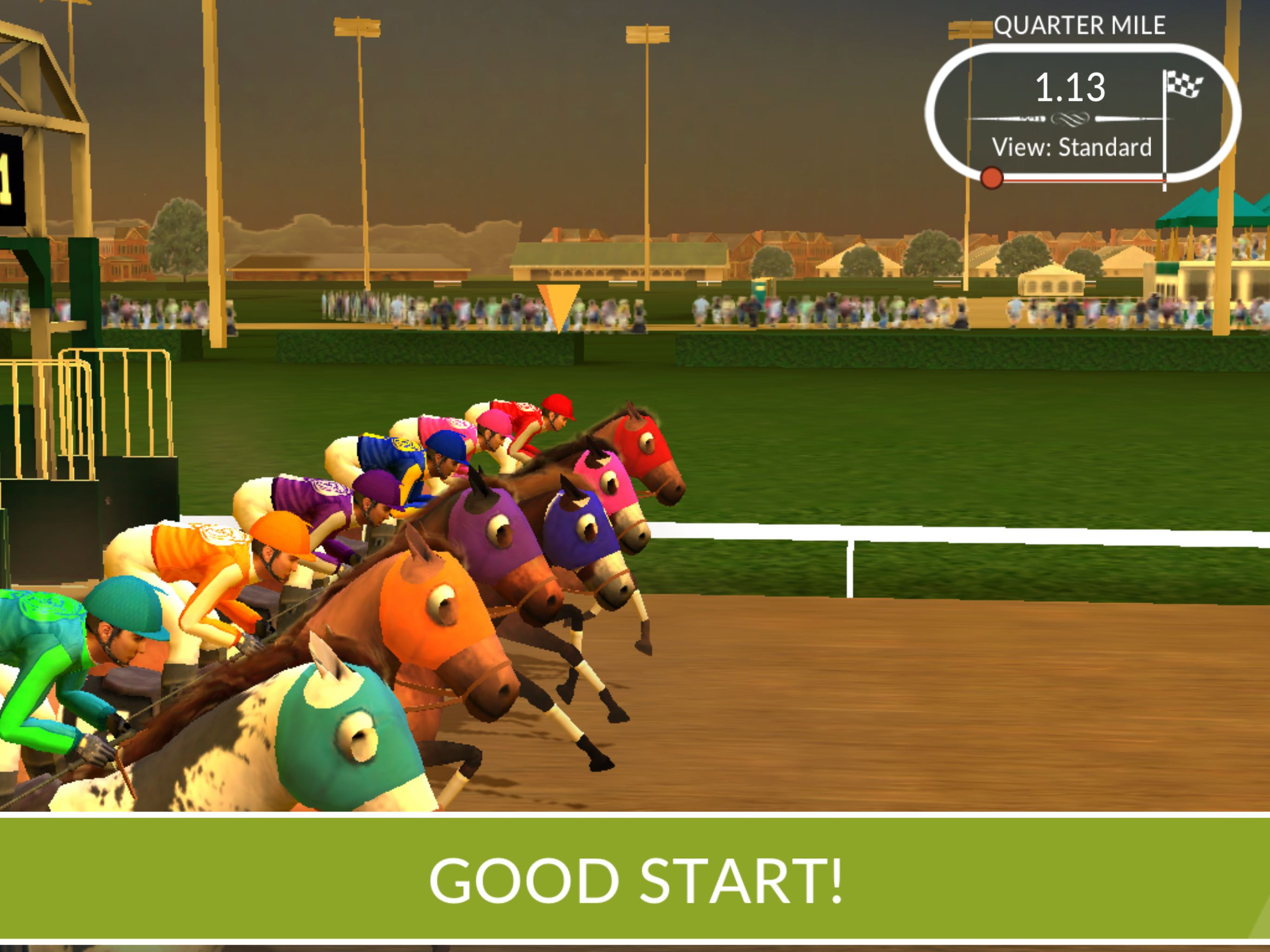 Photo Finish Horse Racing