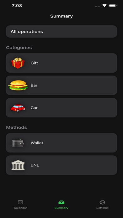 MoneyTraces Screenshot