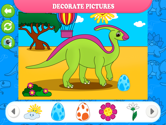 Dinosaur Puzzles for Children iPad screenshot 7 - Entertainment app