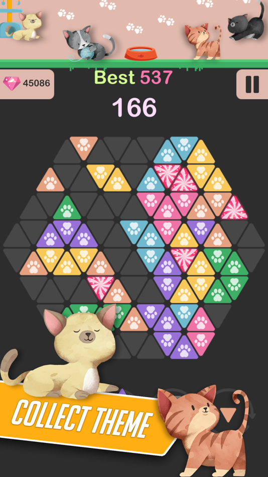 #4. Triangle Candy - Block Puzzle (iOS) 由: Nguyen Tu