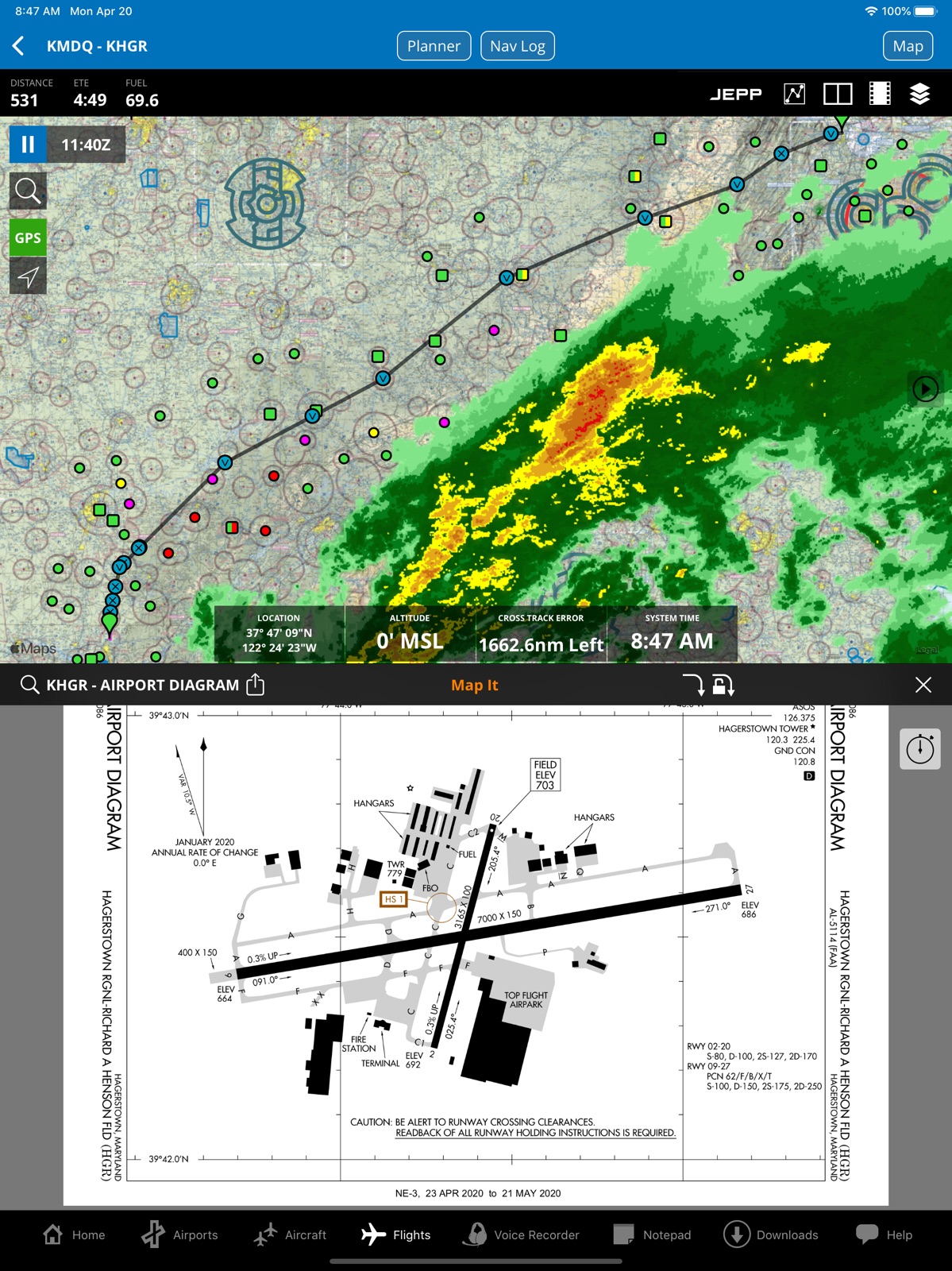 iFlightPlanner ipad screenshot 3