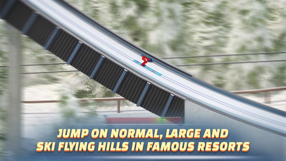 #3. Ski Jump Mania 3 (iOS) Bởi: POWERPLAY MANAGER, s.r.o.