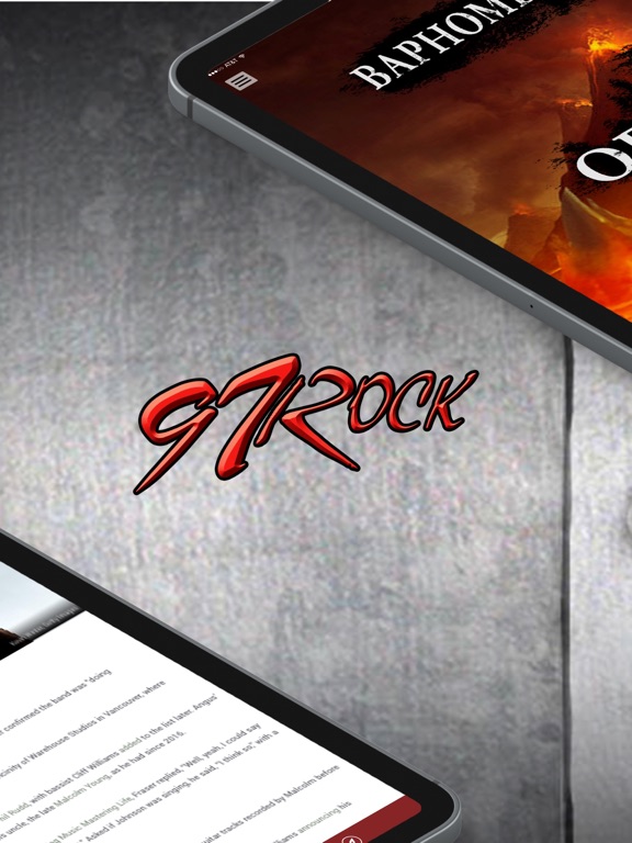 97 Rock - Tri-Cities (KXRX) iPad screenshot 2 - Music app