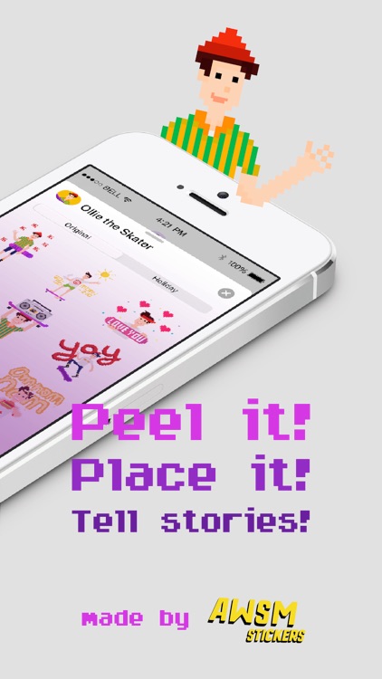 Ollie the Skater - Stickers