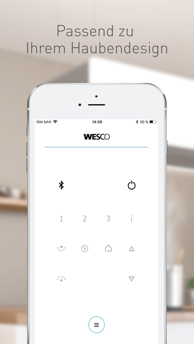 WESCO Fernbedienung screenshot